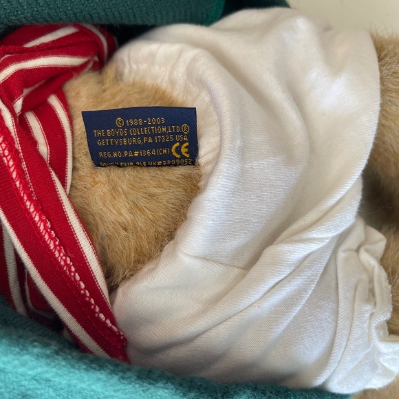 Boyd’s Bear Speara Mintly Christmas Bear - Picture 14 of 15